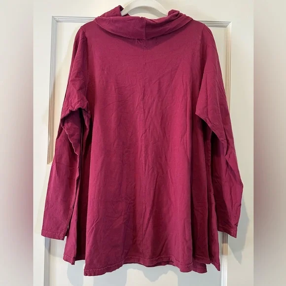 Blue Fish Cafe Cowl Tee in Amare - Picture 2 of 9